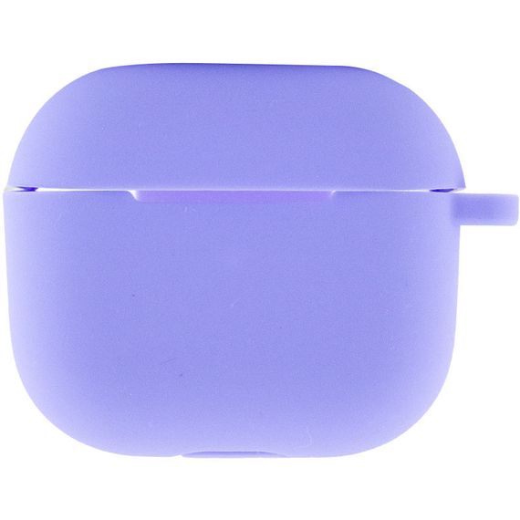 Силиконовый футляр для наушников AirPods 3 Сиреневый / Dasheen | Зображення 1