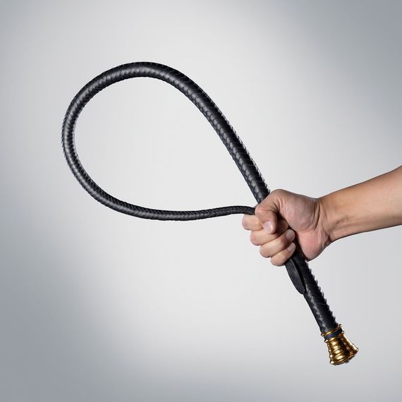 Батіг з італійської шкіри UPKO Black Label Collection, ручна робота Sex Aura | Зображення 2