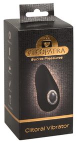 Кліторальний вібратор Cleopatra Clitoral Vibrator, чорний