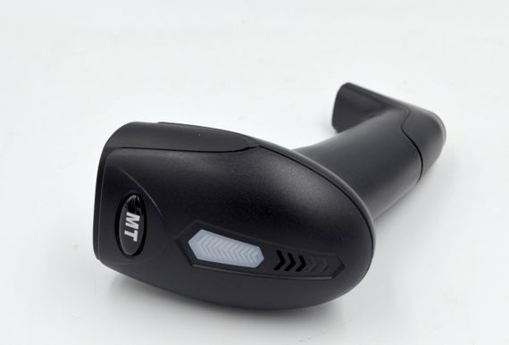 2D CMOC, CCD сканер штрих- и QR-кодов проводной з подставкой та датч.движ Mobitehnika MT-3390 чёрный (MT-3390) | Зображення 5
