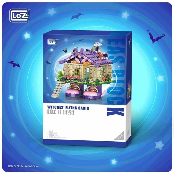 Конструктор LOZ mini Літаючий будиночок відьми (2203) | Зображення 1