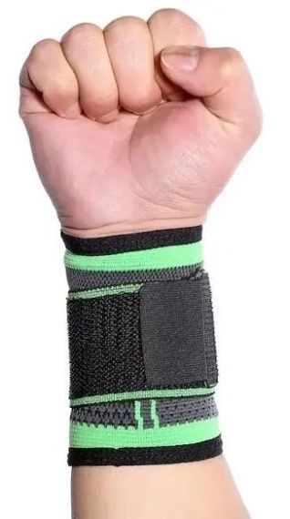 Еластичний фіксатор зап'ястя (напульсник) регульований бандаж зап'ястя | Зображення 1