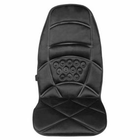 Накидка масажна з підігрівом в автомобіль 12/220V Massage JB-100C Чорна