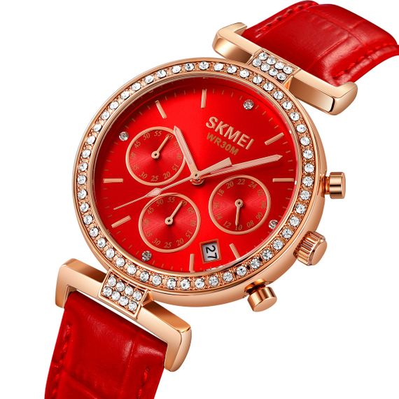 Skmei 2089RGRD Rose Gold-Red | Зображення 1