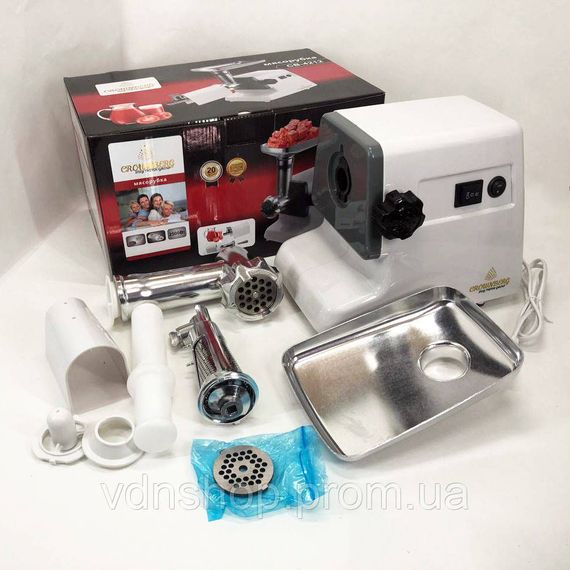 М'ясорубка звичайна, Електрична м'ясорубка з овочерізкою Електрична '2в1 HO-49 | Зображення 6