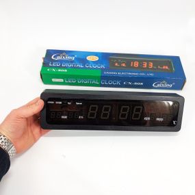 Настільний годинник для дому, Настільний годинник led на батарейках Світлодіодне табло LS-87