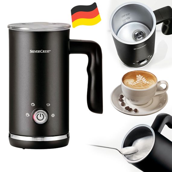Вспениватель молока Silver Crest SMAS 500 D4 черный электрический капучинатор с подогревом для кофе латте капучино какао | Зображення 4