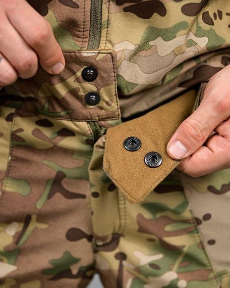 Демісезонний тактичний костюм софтшел TANJENT мультикам ПП7869 | Зображення 7