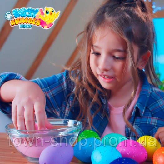 Растущая игрушка в яйце - Птички | Зображення 2