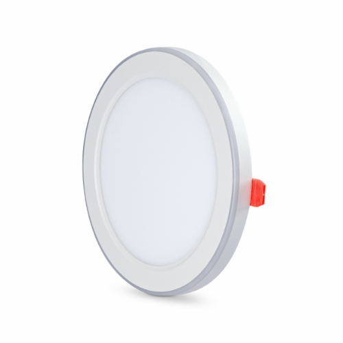 LED Світильник врізний 12W+4W 5000+2700К з декоративною підсвіткою VL-DL4R-1252 Videx | Зображення 3
