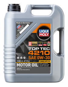 Моторна олива Liqui Moly TOP TEC 4210 0W-30 5л.