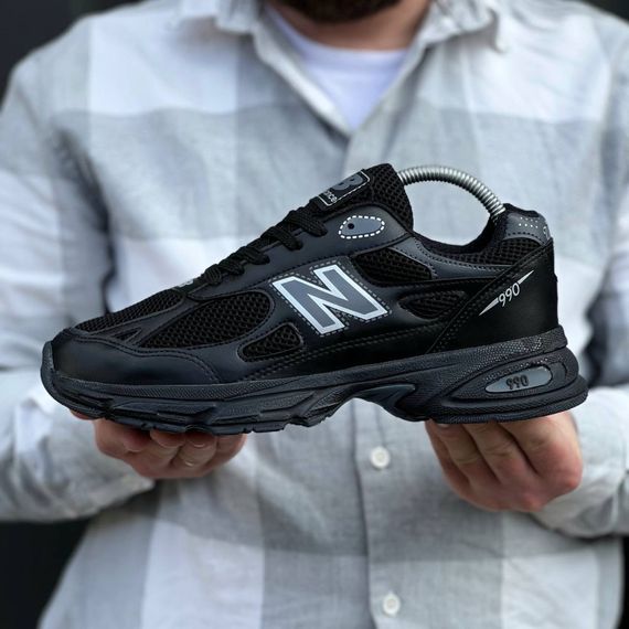 Кросівки весна/літо New Balance колір чорний | Зображення 1