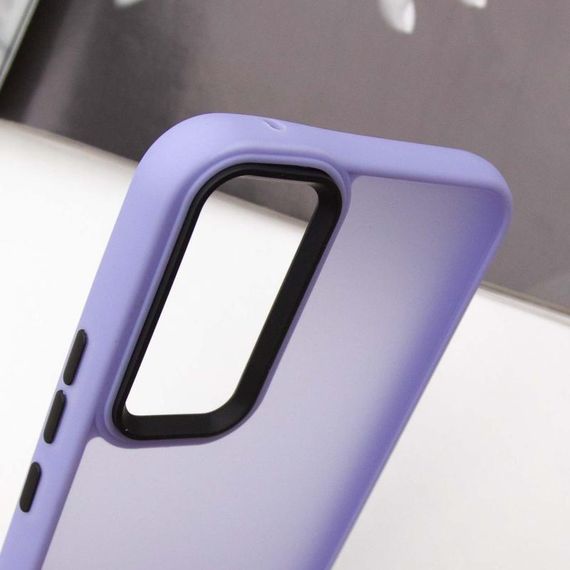 Чохол TPU+PC Lyon Frosted для Samsung Galaxy S25 FE Purple | Зображення 3