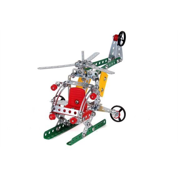 Дитячий Конструктор металевий "Мілітарі"ТехноК 3862TXK, 334 деталі | Зображення 1