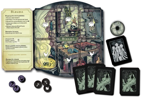 Настольная игра Поганин: судьба Роанока (Pagan: Fate of Roanoke) | Зображення 4