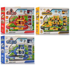 Гараж игровой в наборе G74-75-7688 29 деталей