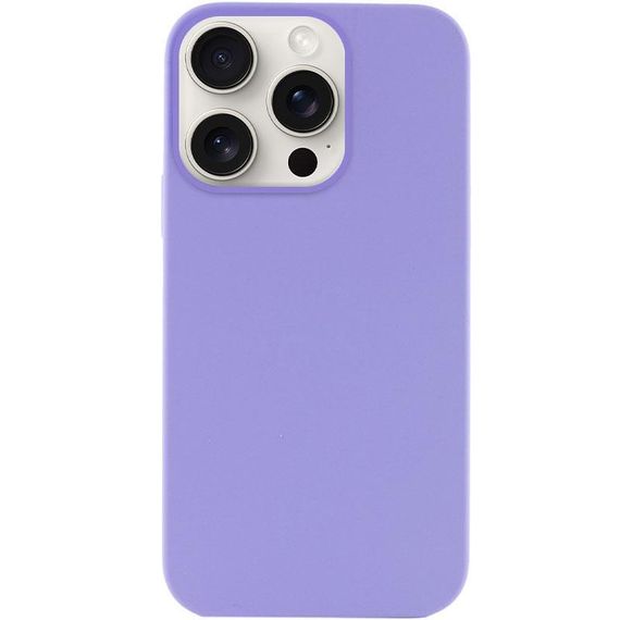 Чохол Silicone Case (AA) NO LOGO with MagSafe для Apple iPhone 13 Pro Max (6.7") Бузковий / Dasheen