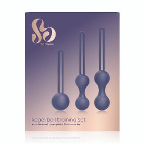 Набір вагінальних куль Menopause Kegel Ball So Divine (Велика Британія)