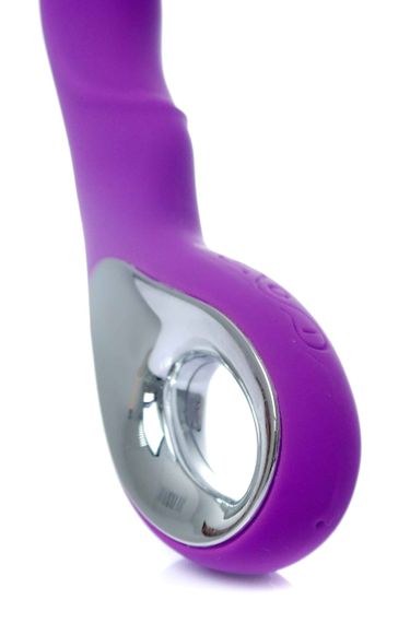 Вибромассажер для точки G Boss Series - Wibrator G-spot 10 functions USB Purple, BS2200055 sexstyle | Зображення 6