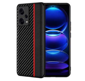 Чехол накладка Primolux CFC для Xiaomi Redmi Note 12 Pro Plus 5G - Black&Red