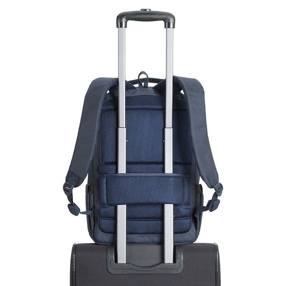 Рюкзак городской Rivacase 8460 / Dark Blue 32х47х13.5 см темно-синий | Зображення 9