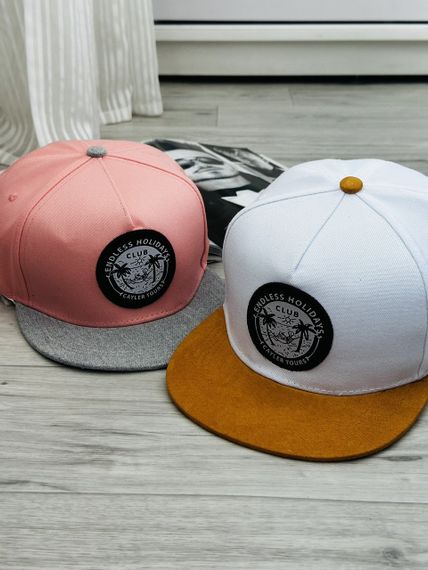 Кепка снепбек (Snapback) Holidays club 56-61р Білий (9044) | Зображення 9