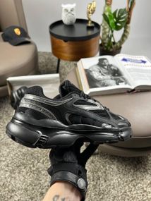 Чоловічі кросівки Lacoste L003 2K24 All Black Silver (текстиль) A3921 43 27,5