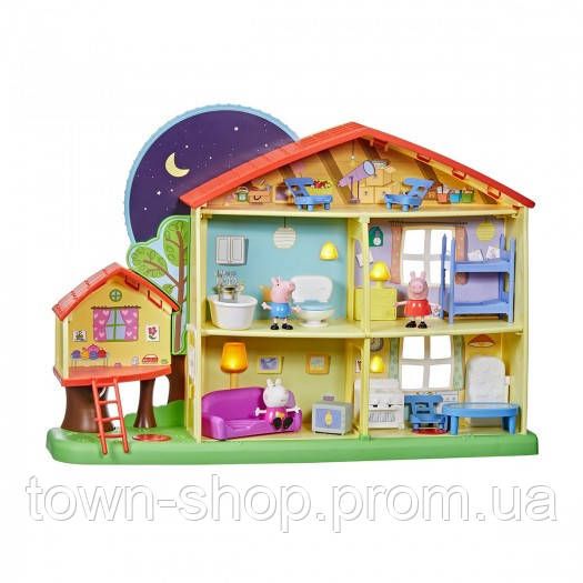 Игровой набор Peppa - Коттедж Пеппы День-ночь (3 фигурки, свет, звук) | Зображення 3