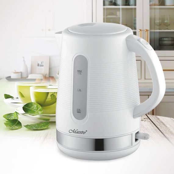 Електрочайник Maestro MR-035-WHITE, 1.7 л, 2200 Вт | Зображення 1