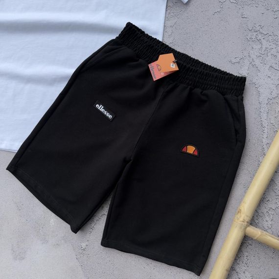 Набір Ellesse біла футболка чорні шорти + 2 пари шкарпеток у подарунок | Зображення 1