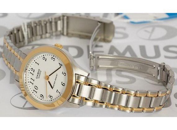 Красиві жіночі кварцові годинники наручні оригінальні Японія Casio Collection LTP-1263PG-7BEF | Зображення 2