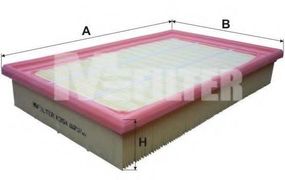 Фільтр повітряний (вир-во M-FILTER) MFILTER K354 на KIA SEDONA I (UP)
