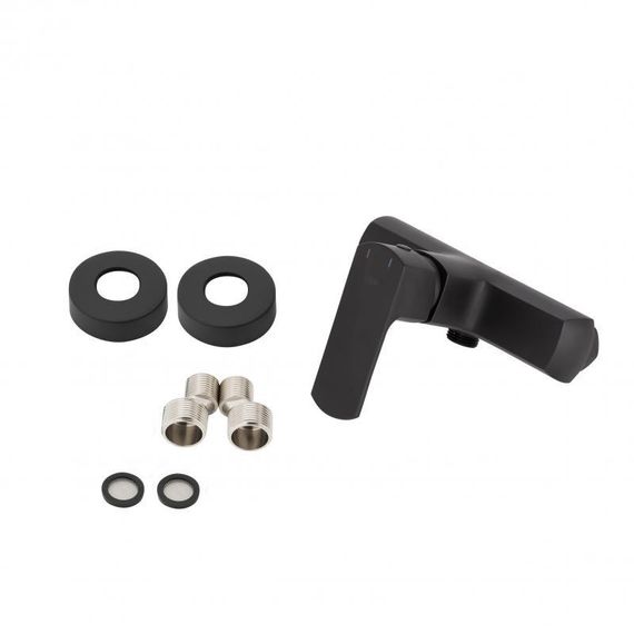 Змішувач для душу Qtap Lipno QTLIPNO4023101CB Black Matt | Зображення 3