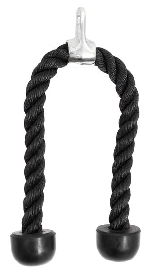 Канат для трицепса з подвійним хватом Power System PS-4041 Triceps Rope Black/Red | Зображення 1