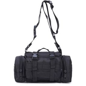 Сумка мужская чорная через плечо, Мужская тактическая армейская сумка однолямочная CB-66