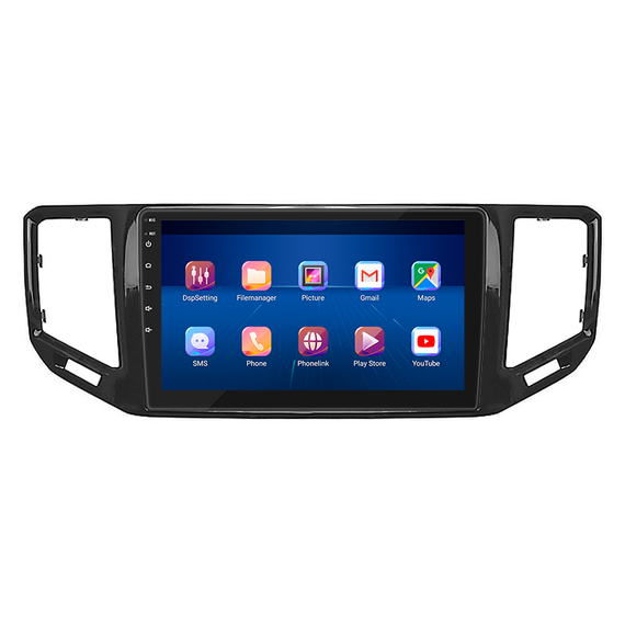 Штатная магнитола 10" Lesko для Volkswagen Teramont I 2017-2020 Top 4/64 4G WiFi GPS Вольксваген | Зображення 1