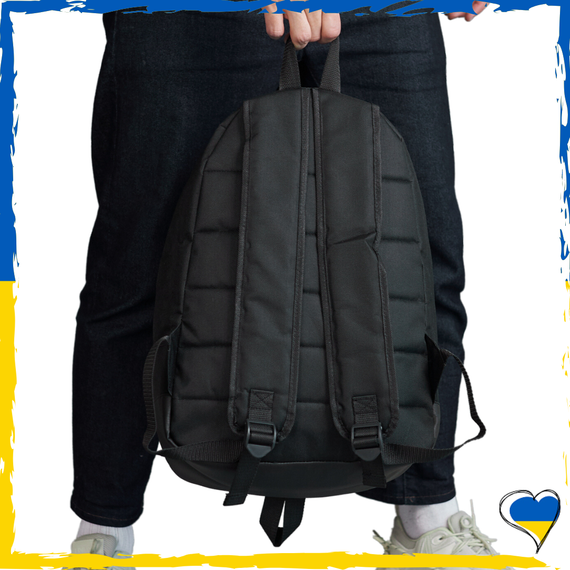 Рюкзак черный. Рюкзак аир. Рюкзак вместительный, молодежный. Рюкзак качественный | Зображення 1