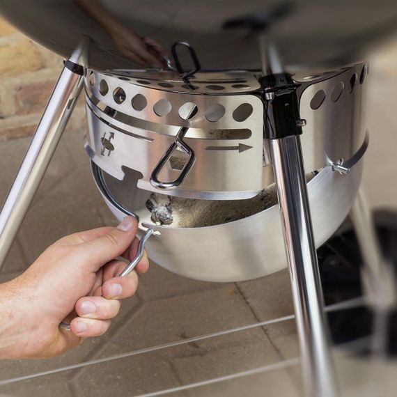 Вугільний гриль Weber Original Kettle Premium 57 см 1502210 Код: 013946 | Зображення 2