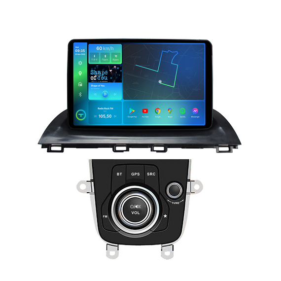 Штатна магнітола Torssen 2K Mazda 3 13-18 FL9 4+64Gb 4G Carplay DSP | Зображення 1