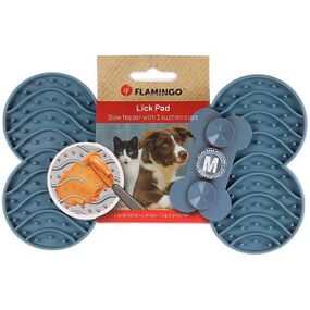 Flamingo Lick Pad Yummee фламинго лизальний килимок антистрес для собак і котів