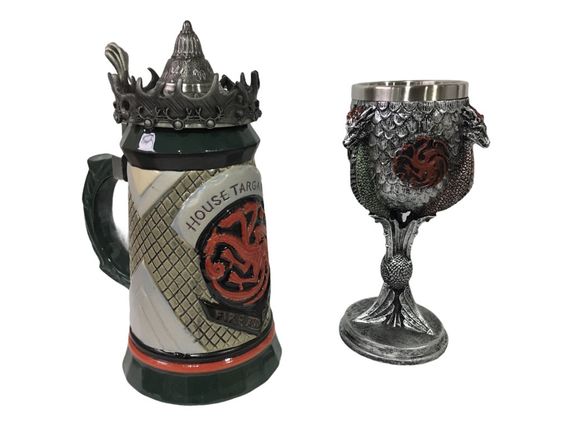 Подарунковий набір Кухоль Game Of Thrones House Targaryen Fire And Blood Гра Престолів і Fire And Blood Кубок | Зображення 2