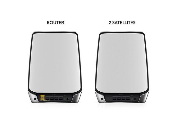 Система WiFi-Mesh NETGEAR Orbi RBK853 AX6000, 3мод, білий (RBK853-100EUS) | Зображення 5