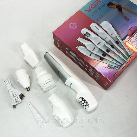 Епілятор для тіла з швидкою зарядкою VGR, Пилка для педикюру ніг Епілятор електробритва ZL-85 | Зображення 7