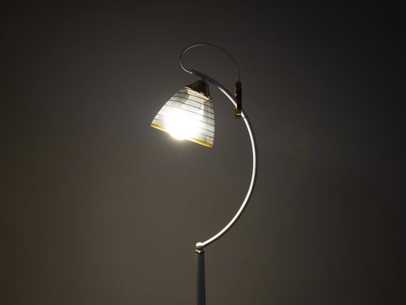 Торшер классический LK-728F/1 E27 WH+FG | Зображення 1