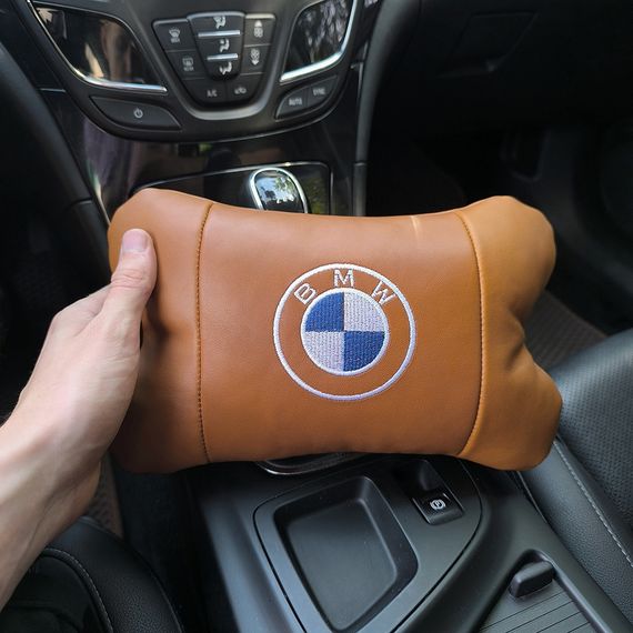 Подушка підголівник для подорожей BMW, Подушка підголівник для водія під шию з логотипом XR-98 | Зображення 6