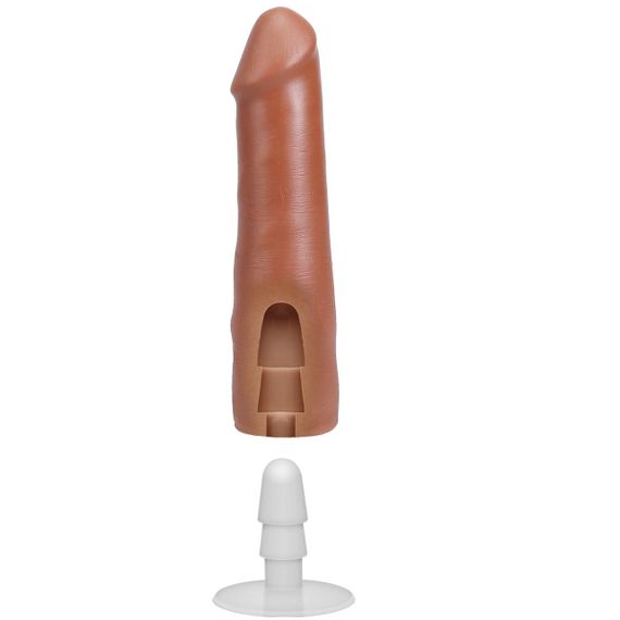 Фалоімітатор Doc Johnson The Realistic Cock ULTRASKYN - 7 Inch Caramel Sex Aura | Зображення 5
