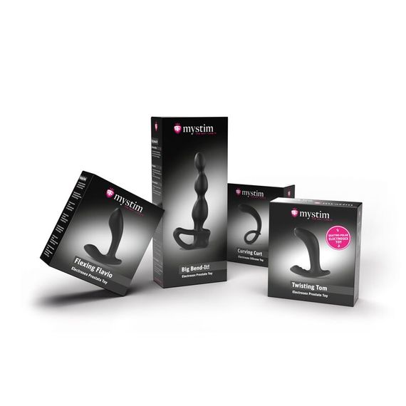 Масажер простати Mystim Twisting Tom з моделюванням форми для електростимулятора, діаметр 3,7 см | Зображення 6