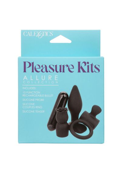 Набір з 4 секс-іграшок CalExotics Allure Collection, 10 режимів вібрацій Sex Aura | Зображення 1