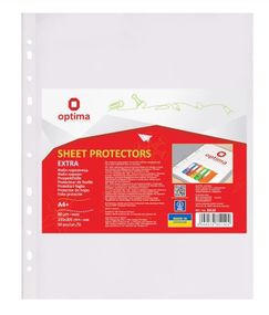 Файл-кармашек для документов А4+ 80 мкр. EXTRA 35110 Optima (4823128507888)