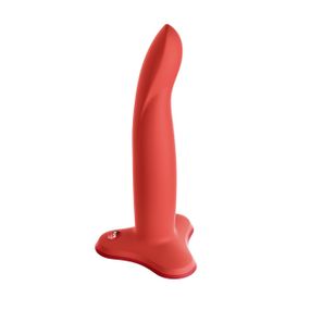 Фалоімітатор Fun Factory LIMBA FLEX M, кораловий, гнучкий, з ефектом пам’яті, підходить для точки G Sex Aura